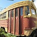 Трамвай-памятник в городе Архангельск