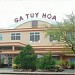 Ga xe lửa Tuy Hòa trong Thành phố Tuy Hòa thành phố