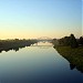 Railway bridge over the Western Dvina river