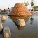 Fountain and stage in Kobe city