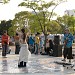 Fountain and stage in Kobe city