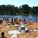 Пляж «Шудибиль» в городе Вырица