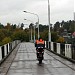 Пешеходный мост в городе Борисов