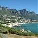 Camps Bay in Cape Town city