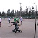 Football field (asphalt), basketball and volleyball grounds, handball gate