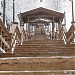 Деревянная лестница Софийского взвоза  в городе Тобольск