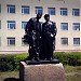 Скульптурная композиция «Ленин и Горький» в городе Караганда