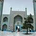 Main Square with Blue Mosque in Mazar-e-Sharif city