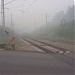 Регулируемый железнодорожный переезд в городе Ногинск
