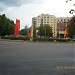 Площадь Героев-десантников в городе Псков