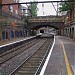 Stoke Newington Railway Station in London city