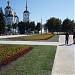 Oleksandrivskyi square garden in Kharkiv city