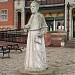 Statue of Thomas Wolsey (1475-1530) in Leicester city