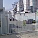 Eleanor Ave. pedestrian gate-Hollywood Center Studios in Los Angeles, California city