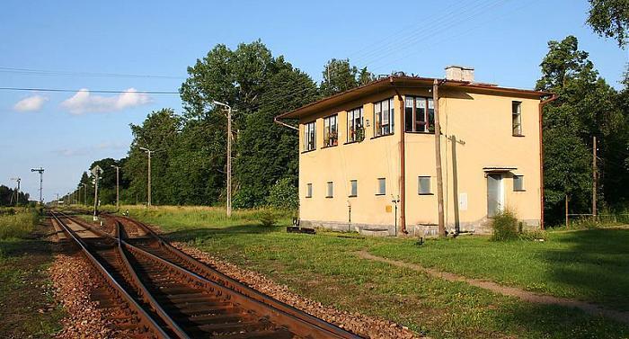 Stacja Kolejowa Narewka (Planta) Planta