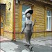 Скульптура «Дама с собачкой» в городе Пенза