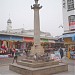 Leicester's Market Cross in Leicester city