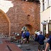 Jāņa gate and town wall fragment in Riga city