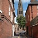 Leicester Cathedral in Leicester city