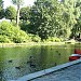 Boat Launch in Riga city