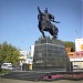 Памятник Богенбай Батыру в городе Астана