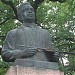 Monument of Janis Rozentāls in Riga city
