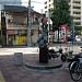 Girl on a Dolphin in Kobe city