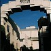 The top of the studio sign. in Los Angeles, California city