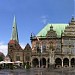 Bremer Marktplatz in Stadt Bremen