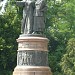 Демонтированный памятник в честь 300-летия воссоединения Украины с Россией в городе Переяслав