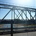 Railway bridge via river Psou