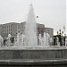 Круглый фонтан на площади Победы