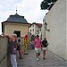 Old Castle Staircase in Prague city