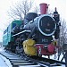 Паровоз-памятник Кп4-456 в городе Запорожье