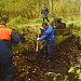 Развалины моста на Куракиной дороге в городе Гатчина