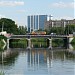 Netechenskyi Bridge in Kharkiv city