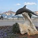 Delfin-szobor (hu) in Stadt Rovinj (dt. veraltet Ruwein)