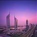 Emirates Towers Complex in Dubai city