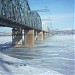 Сызранский Александровский железнодорожный мост через реку Волгу