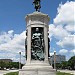 Victory Monument of Bronzeville in Chicago, Illinois city