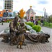 Скульптурная композиция «Время» в городе Щёлково