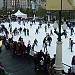 Millennium Park Ice Rink in Chicago, Illinois city