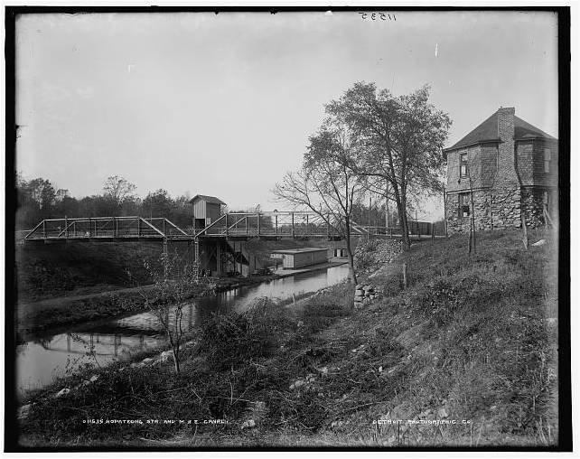 Site Of Former Landing Bridge - Demolished C. 1902.