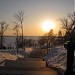 Observation deck in Khabarovsk city