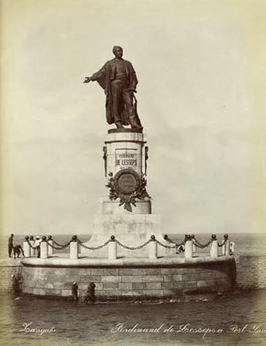 Fernand De Lesseps Statue Port Fuad 9841