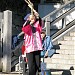 Open air stage in Tokyo city