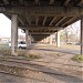 Petrovsky bridge in Donetsk city