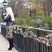 Pedestrian Suspension Bridge in Kharkiv city