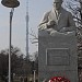 Monument to Soviet engineer and designer of rocket engines Valentin Glushko