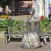 Скульптура «Люба» в городе Омск